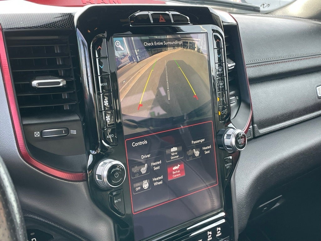 2019 RAM 1500 Rebel - RED INTERIOR ACCENTS / LEATHER BUCKET SEATS