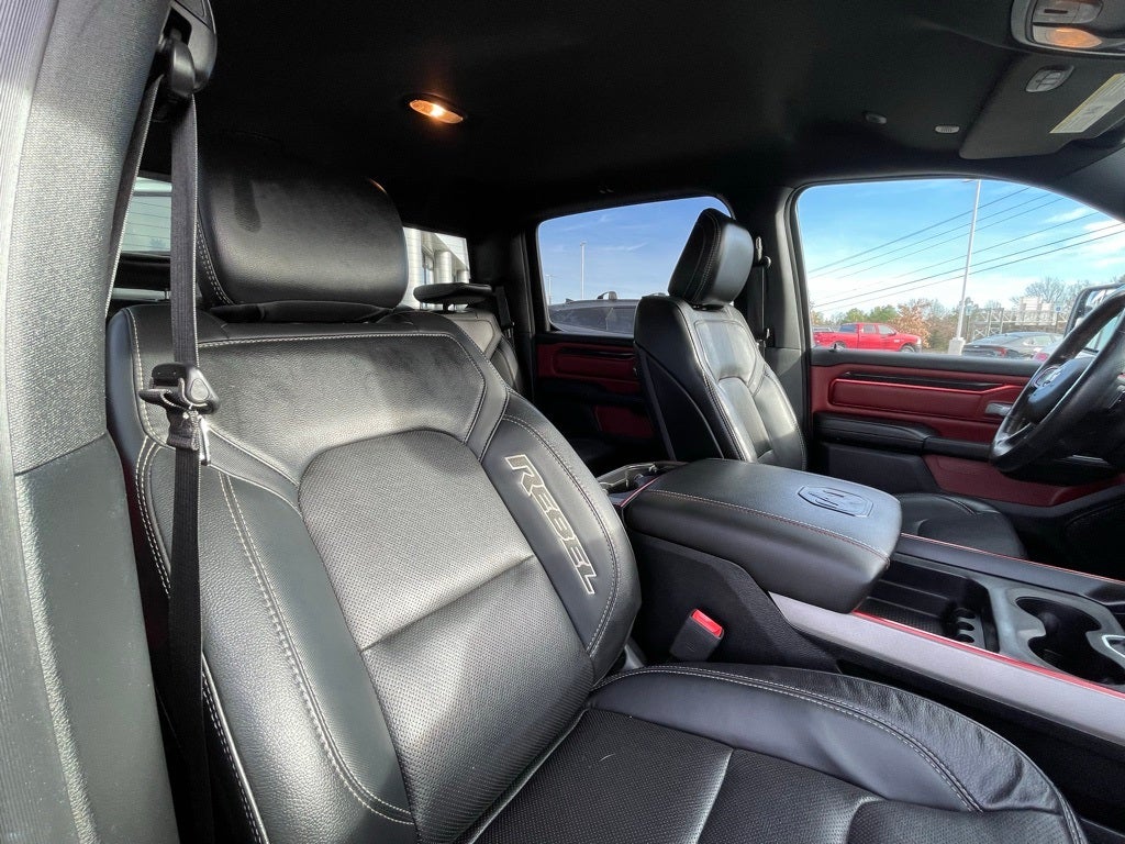 2019 RAM 1500 Rebel - RED INTERIOR ACCENTS / LEATHER BUCKET SEATS