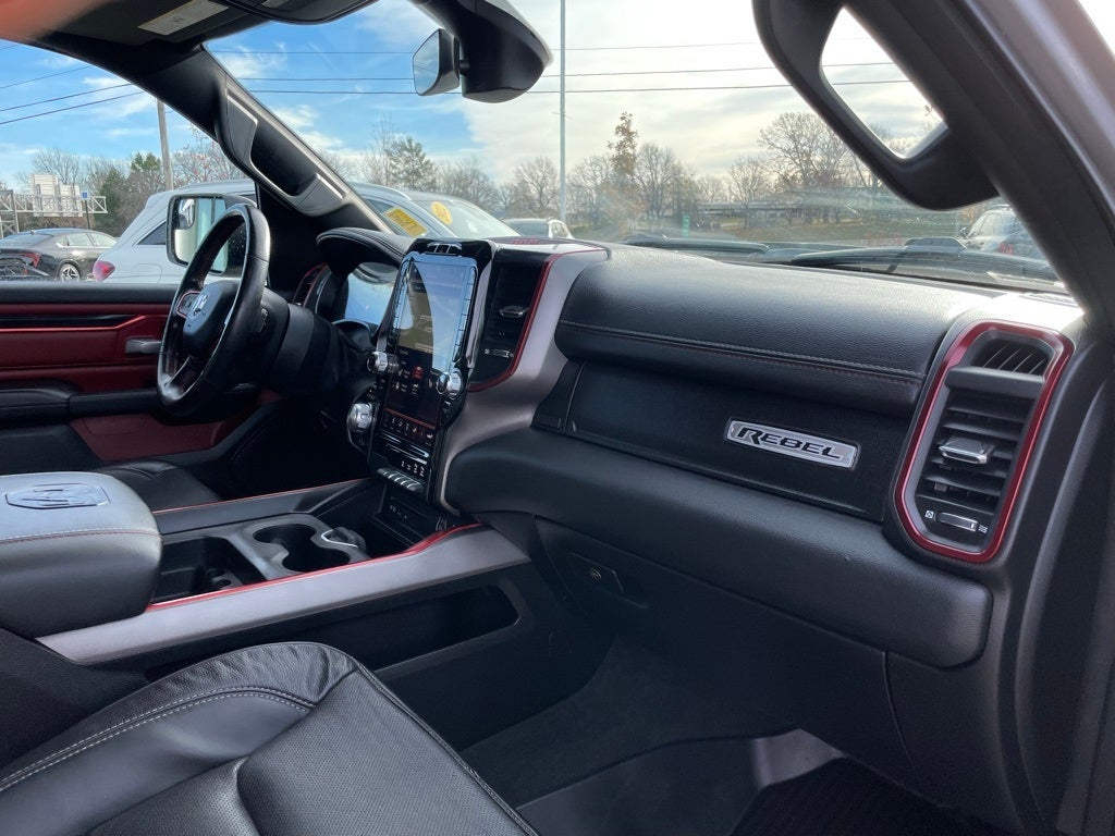 2019 RAM 1500 Rebel - RED INTERIOR ACCENTS / LEATHER BUCKET SEATS