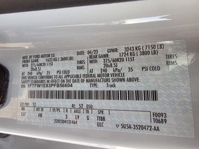 2023 Ford F-150 Lariat