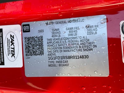 2024 Chevrolet Camaro 2LT 2LT - SUNROOF / 9-SPEAKER BOSE SYSTEM