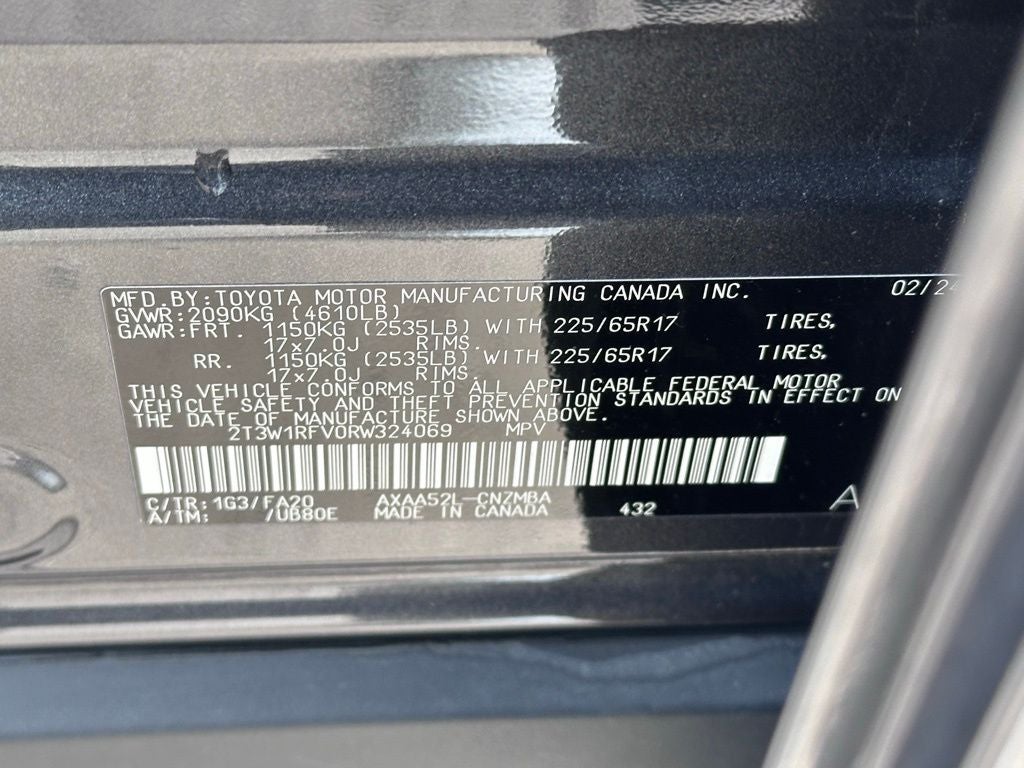 2024 Toyota RAV4 XLE - RADAR CRUISE CONTROL / WIRELESS CARPLAY