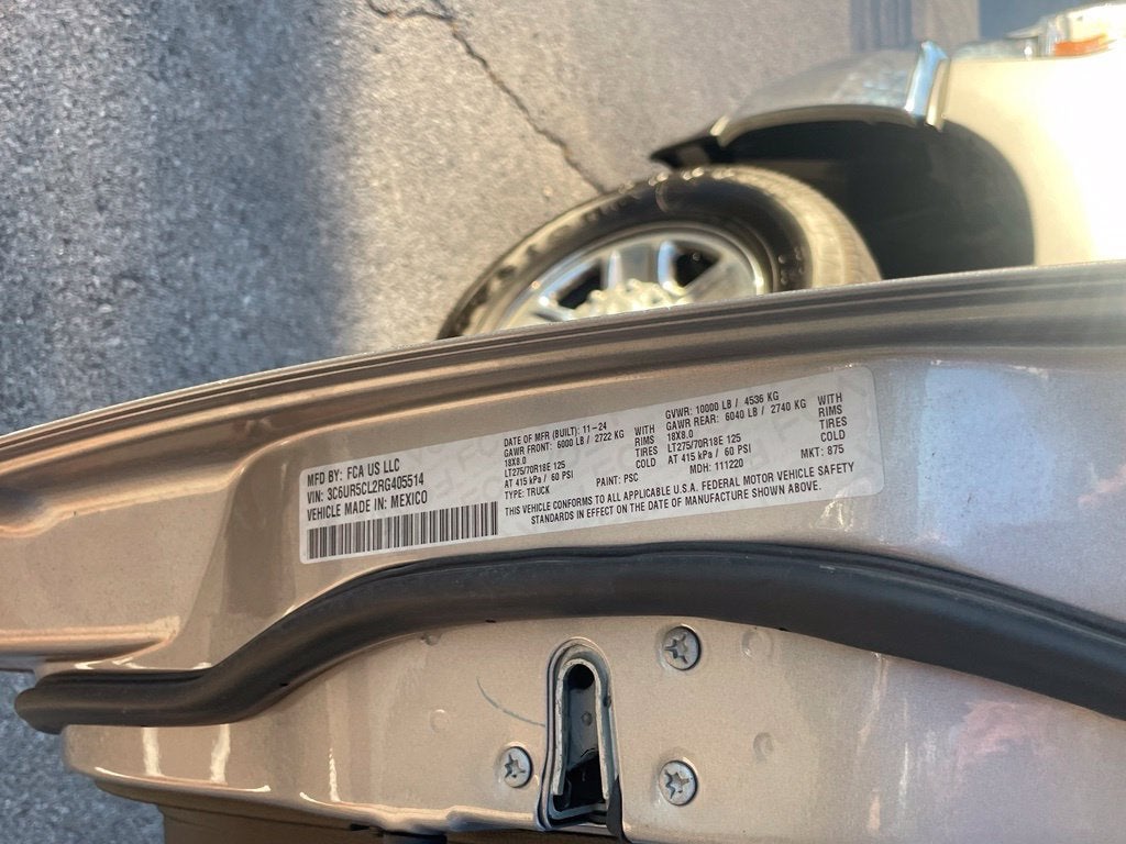 2024 RAM 2500 Tradesman - 6.7L CUMMINS / LOW MILEAGE