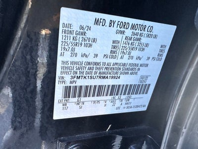 2024 Ford Mustang Mach-E Select - BLUECRUISE / MEMORY SEATS