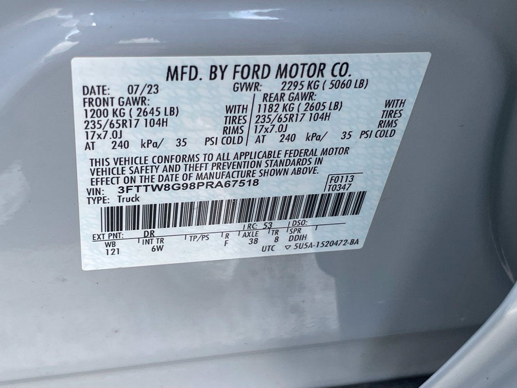2023 Ford Maverick Lariat - TREMOR OFF-ROAD PKG / POWER MOONROOF
