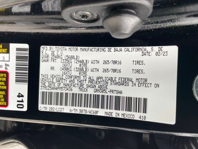 2023 Toyota Tacoma TRD Off-Road V6