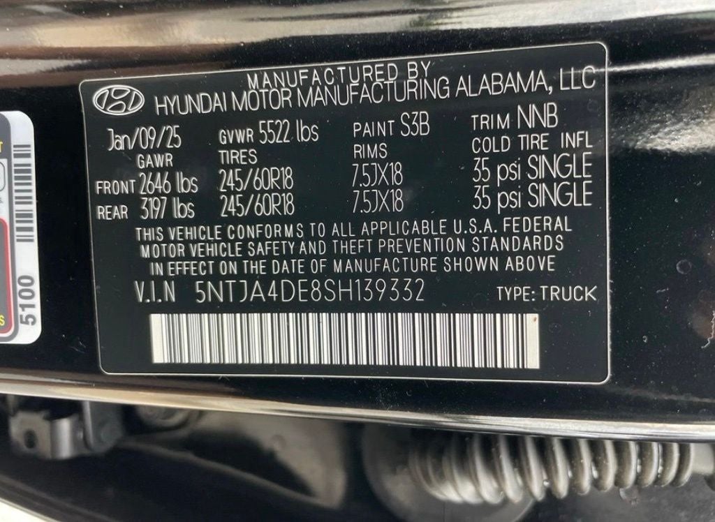 2025 Hyundai SANTA CRUZ SE - 30 MPG / APPLE CARPLAY