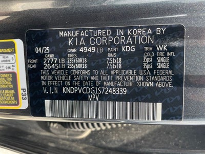2025 Kia Sportage Hybrid EX - KIA CERTIFIED / 38 MPG