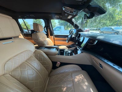 2025 Jeep Grand Wagoneer L Series III Obsidian, Pano Roof, Navi, 22" Wheels, CLEAN CARFA