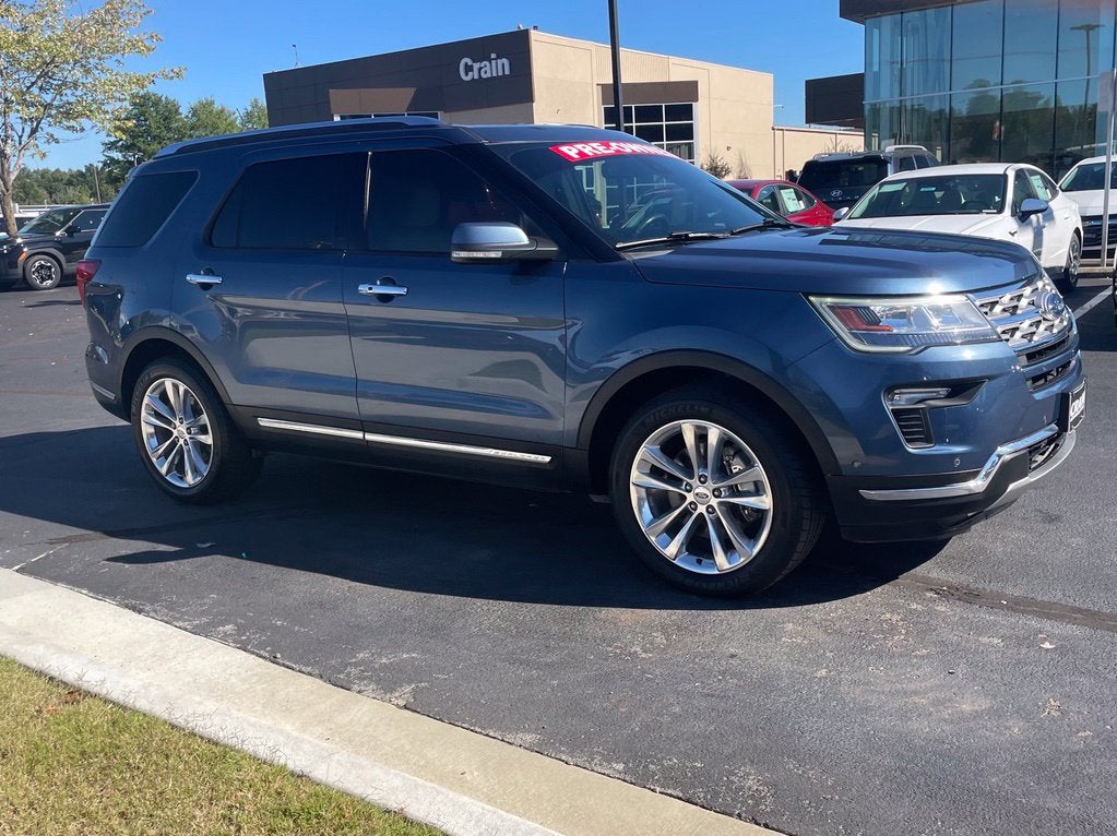 2018 Ford Explorer Limited One Owner, Clean CarFax, Leather, Moonroof, Bucket