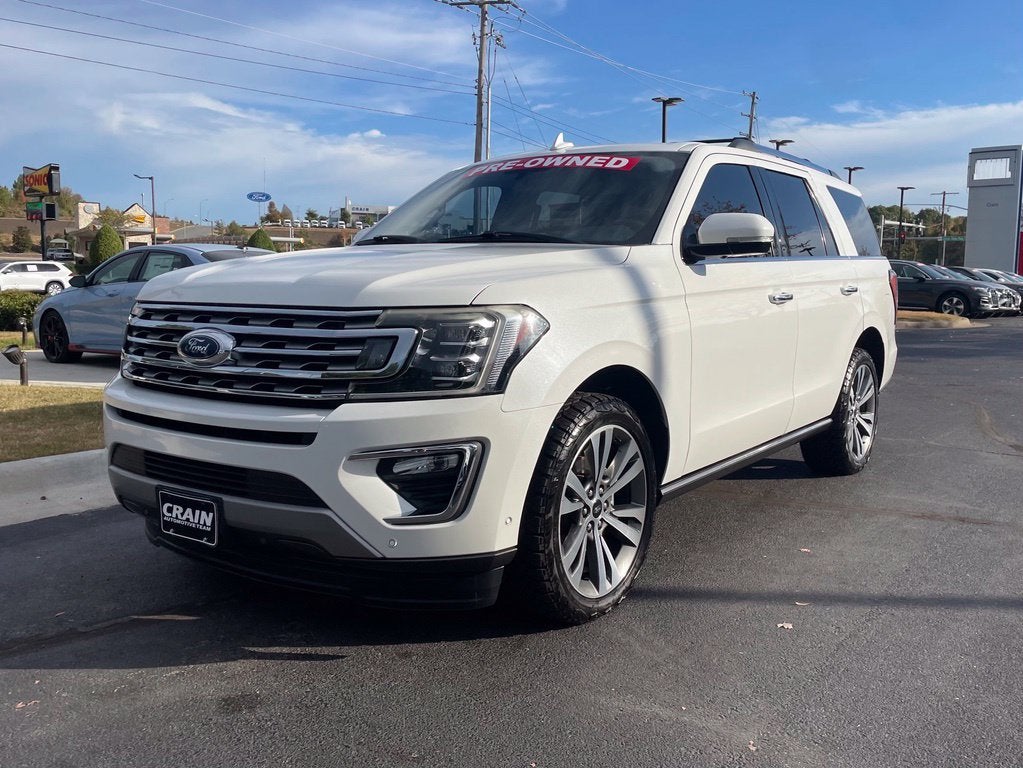 2020 Ford Expedition Limited Leather, Moonroof, Third Row, Clean CarFax, One Ow