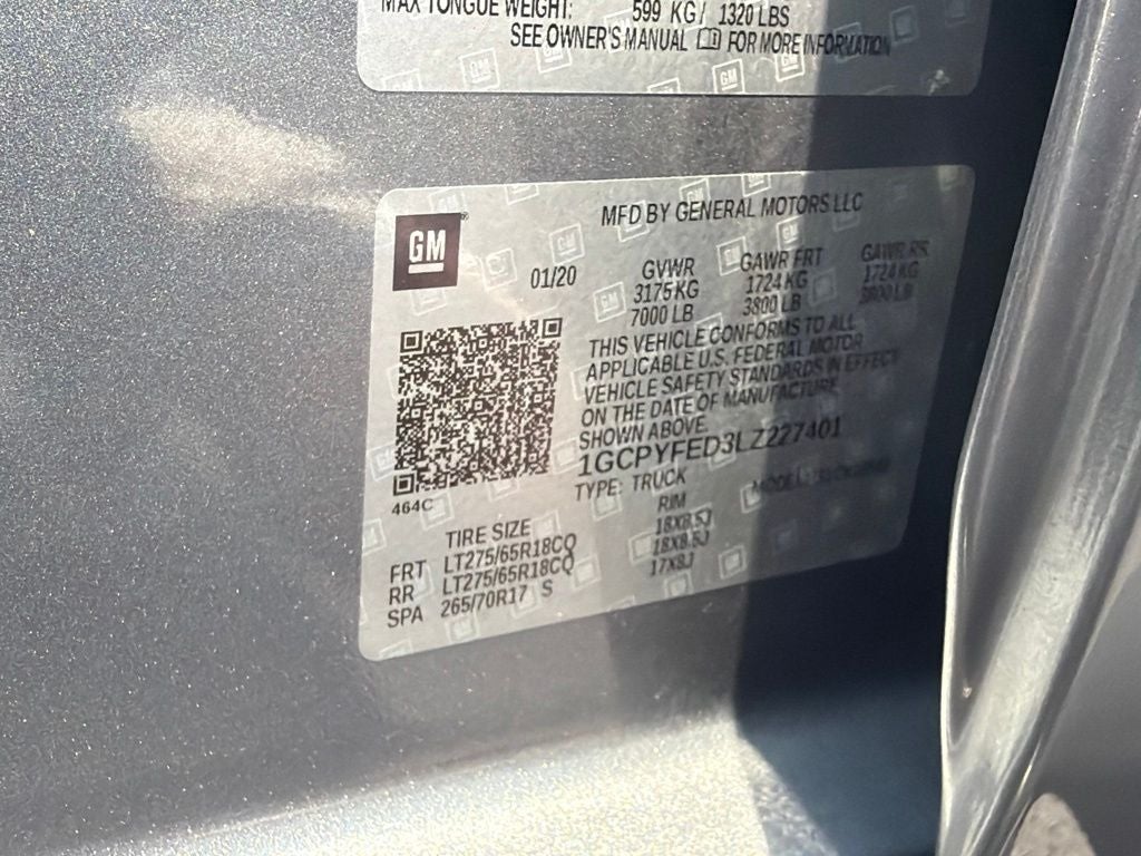 2020 Chevrolet Silverado 1500 LT Trail Boss CLEAN CARFAX 1-OWNER