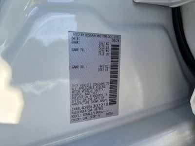 2025 Nissan Altima 2.5 SR