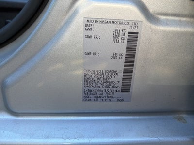 2024 Nissan Altima 2.5 SR