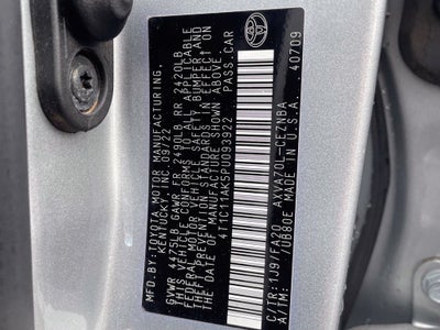 2023 Toyota Camry LE Clean CarFax