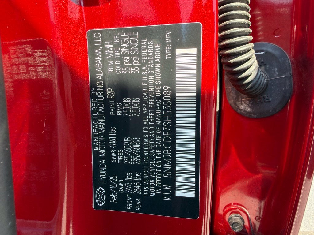 2025 Hyundai TUCSON SEL One Owner