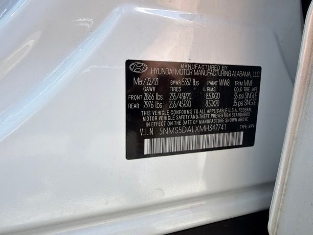 2021 Hyundai SANTA FE Calligraphy