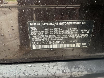 2022 BMW X5 xDrive40i