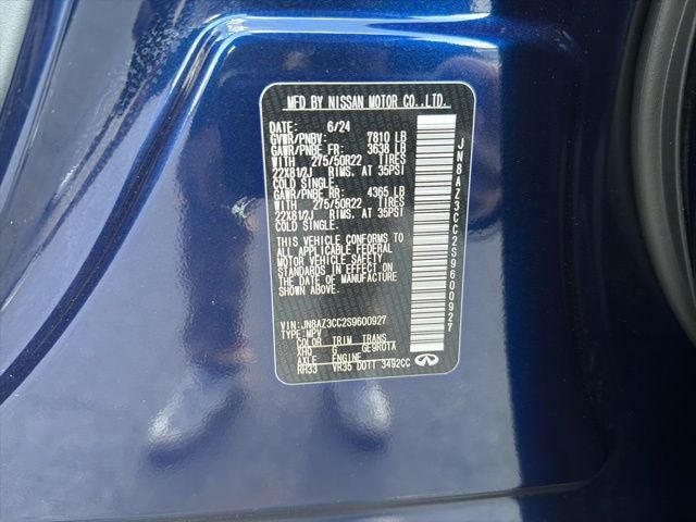 2025 INFINITI QX80 AUTOGRAPH