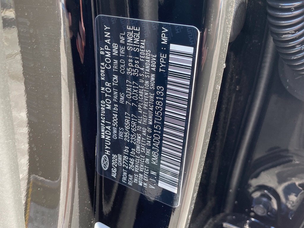 2026 Hyundai TUCSON HYBRID Blue SE