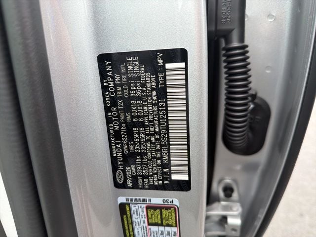 2026 Hyundai PALISADE SEL 7 Passenger