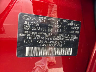 2026 Hyundai SONATA SE
