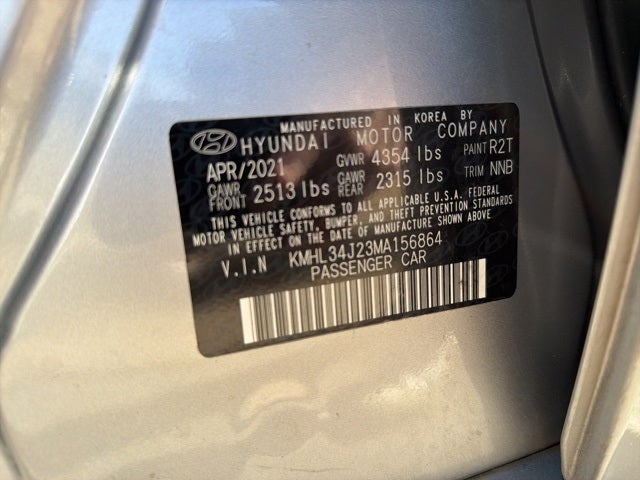 2021 Hyundai SONATA Limited