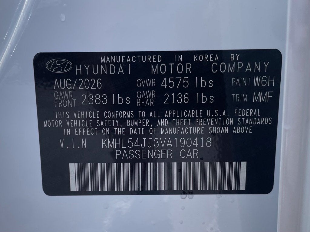 2027 Hyundai SONATA HYBRID Limited