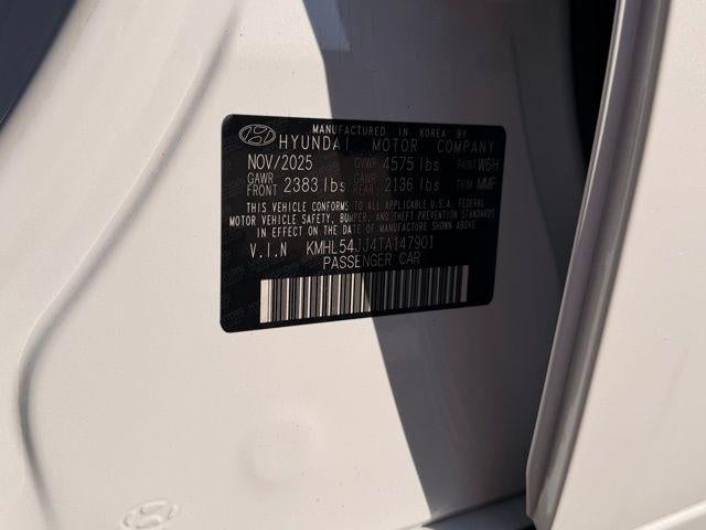 2026 Hyundai SONATA HYBRID Limited