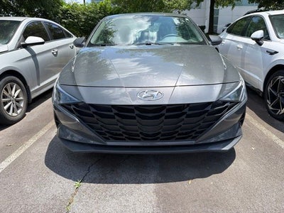 2023 Hyundai ELANTRA HYBRID Blue