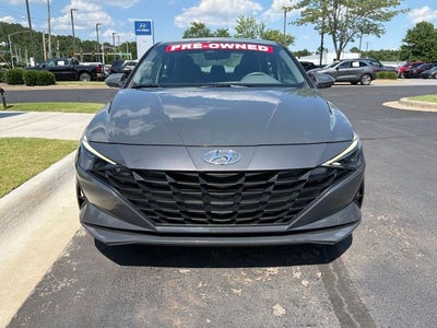 2023 Hyundai ELANTRA HYBRID Blue