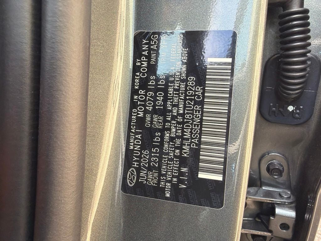 2026 Hyundai ELANTRA HYBRID Blue
