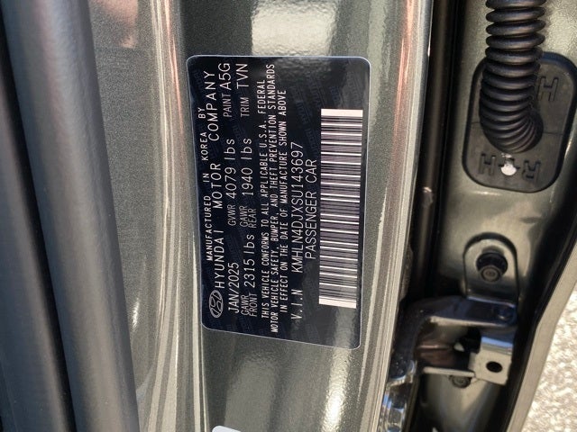 2025 Hyundai ELANTRA HYBRID Limited