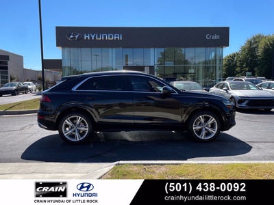 2023 Audi Q8 55 Premium Plus quattro, Pano Roof, Leather, Clean CarFax, One Own