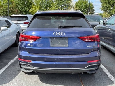 2024 Audi Q3 Premium Plus, One Owner, Navi, Leather, Moonroof S Line quattro