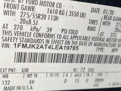2020 Ford Expedition Max Limited