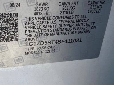 2025 Chevrolet Malibu LT 1LT