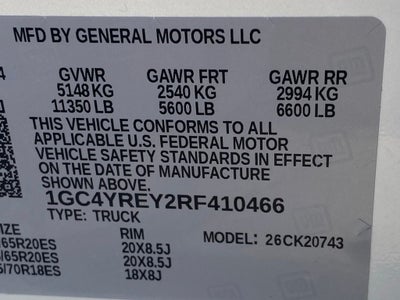 2024 Chevrolet Silverado 2500HD High Country