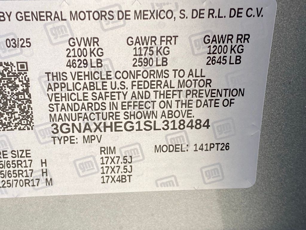 2025 Chevrolet Equinox LT