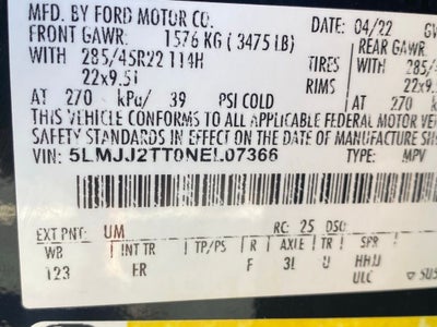 2022 Lincoln Navigator Black Label