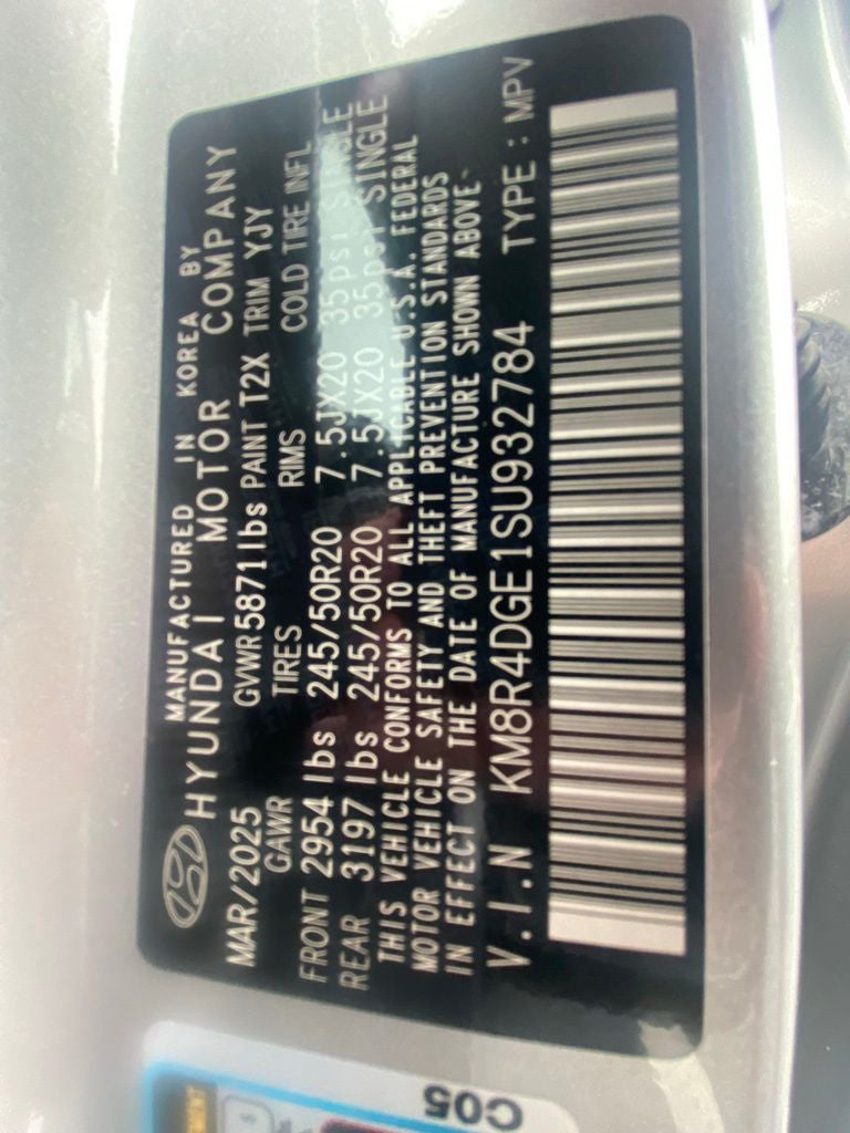 2025 Hyundai PALISADE SEL Premium