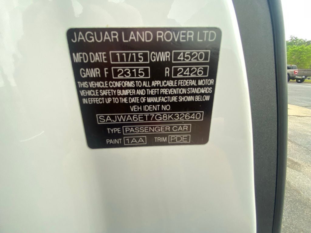 2016 Jaguar F-TYPE Base