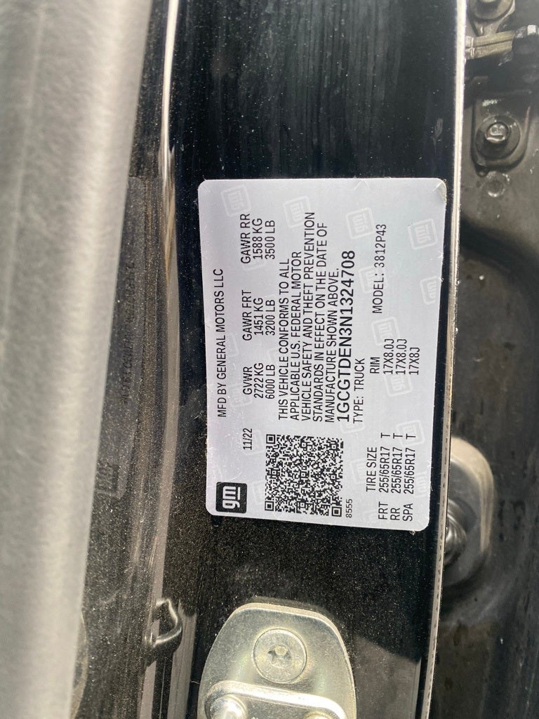 2022 Chevrolet Colorado Z71