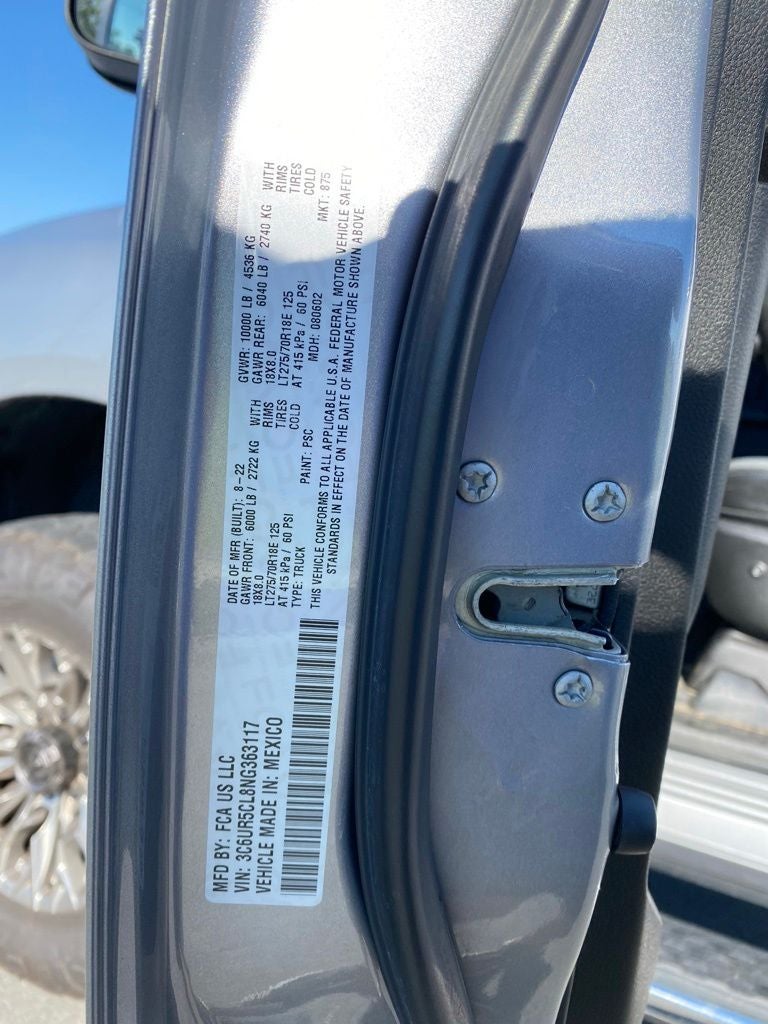 2022 RAM 2500 Tradesman