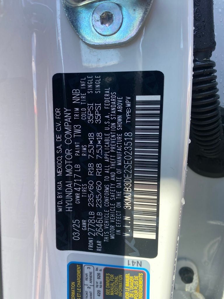 2025 Hyundai TUCSON SEL