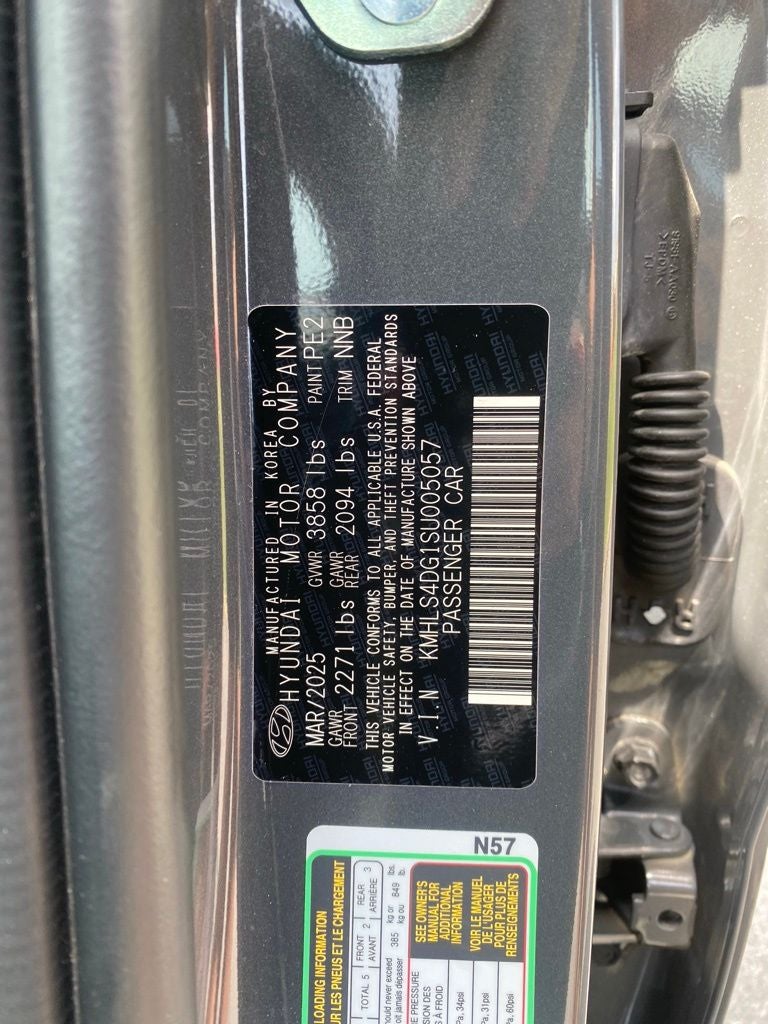 2025 Hyundai ELANTRA SEL Convenience