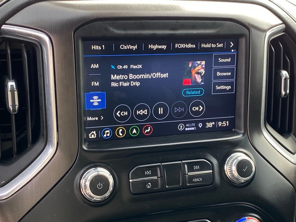 2021 GMC Sierra 1500 AT4 CarbonPro! Kicker MultiPro Audio, Sunroof, Tech an