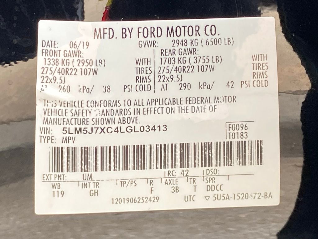 2020 Lincoln Aviator Reserve