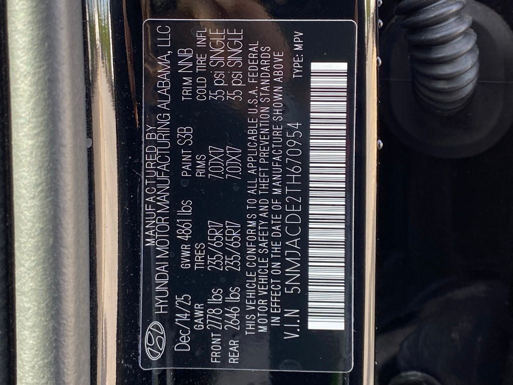 2026 Hyundai TUCSON SE