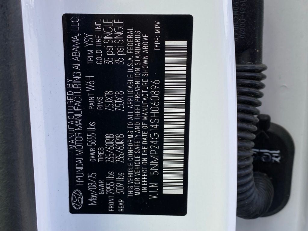 2025 Hyundai SANTA FE HYBRID SEL